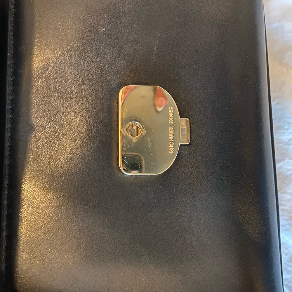 Leather- Michael Kors Ava Small Crossbody - Picture 6 of 8